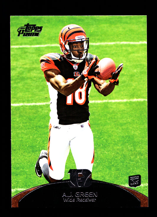 2011 Topps Prime Retail #31 A.J. Green Rookie (Cincinnati Bengals)