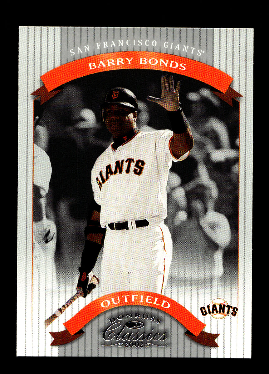 2002 Donruss Classics #2 Barry Bonds (San Francisco Giants)