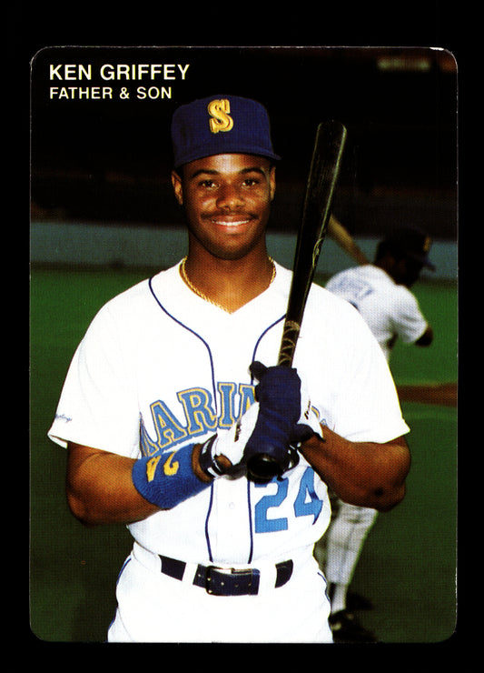 1991 Mother's Griffeys #1 Ken Griffey Jr./Holding bat (Seattle Mariners)
