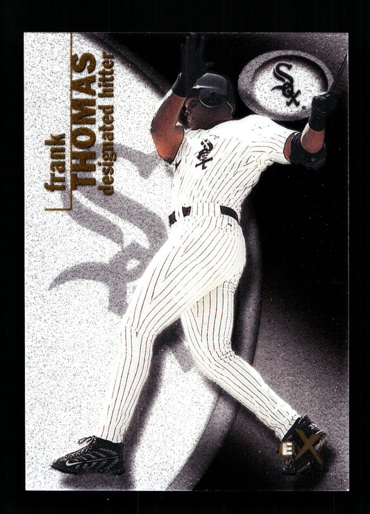2001 E-X #34 Frank Thomas (Chicago White Sox)