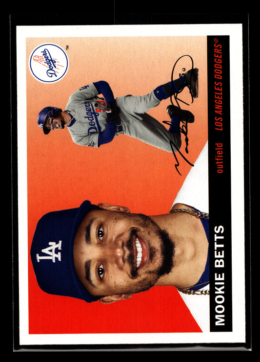 2020 Topps Archives #27 Mookie Betts (Los Angeles Dodgers)