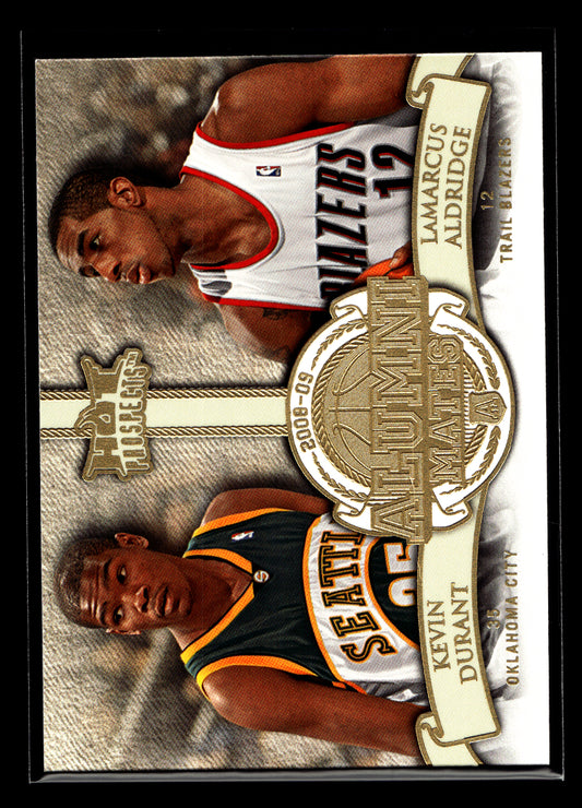 2008-09 Hot Prospects Alumni Mates #AM15 Kevin Durant/LaMarcus Aldridge