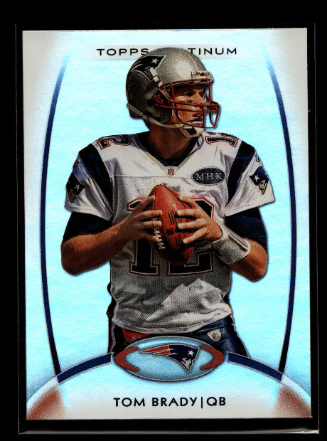 2012 Topps Platinum #50 Tom Brady (New England Patriots)