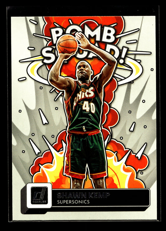 2022-23 Donruss Bomb Squad #20 Shawn Kemp (Seattle Supersonics)