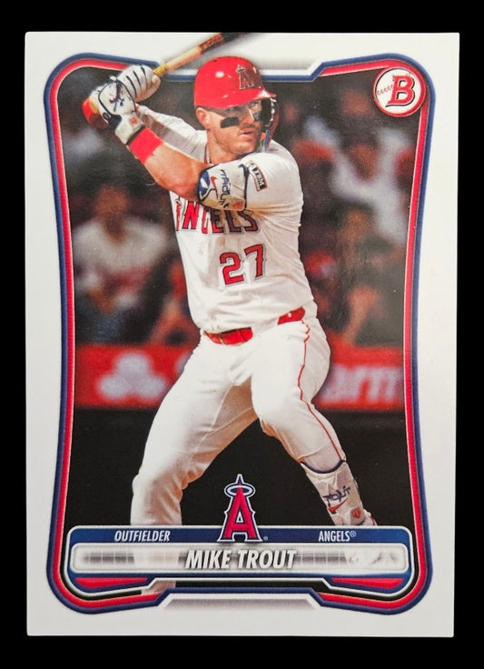 2026 Bowman #100 Mike Trout (Los Angeles Angels)
