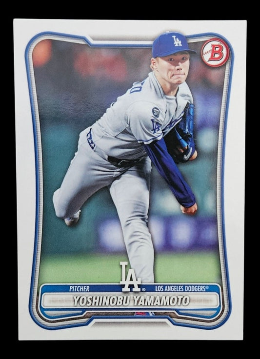 2026 Bowman #2 Yoshinobu Yamamoto (Los Angeles Dodgers)