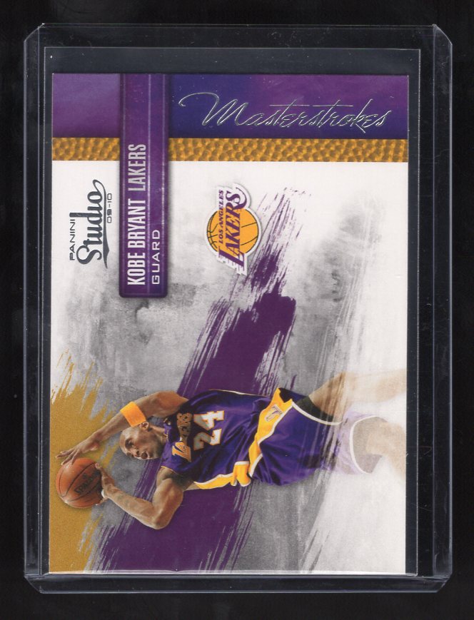 2009-10 Studio Masterstrokes #10 Kobe Bryant (Los Angeles Lakers)