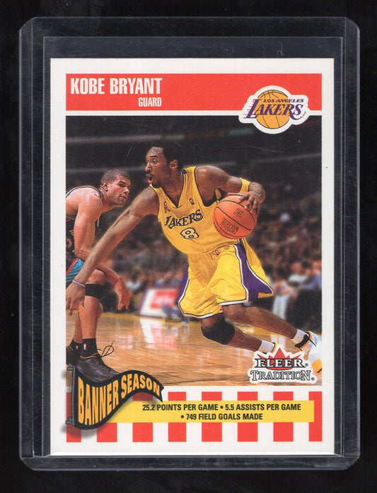 2002-03 Fleer Tradition #259 Kobe Bryant (Los Angeles Laker)