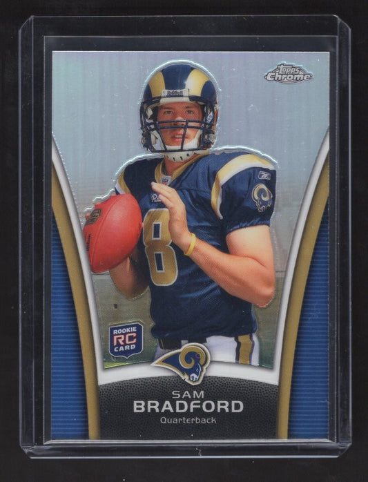 2010 Topps Chrome Retail Exclusive Rookie Refractors #TMB1 Sam Bradford (Rams)