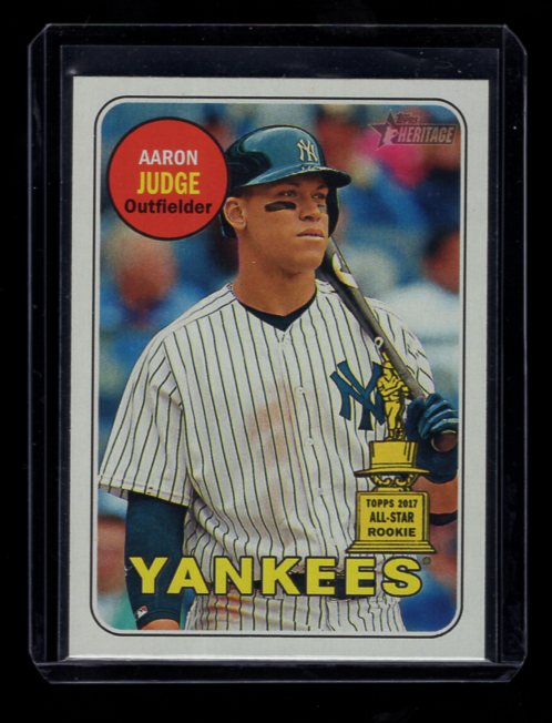 2018 Topps Heritage #25 Aaron Judge  (New York Yankees)