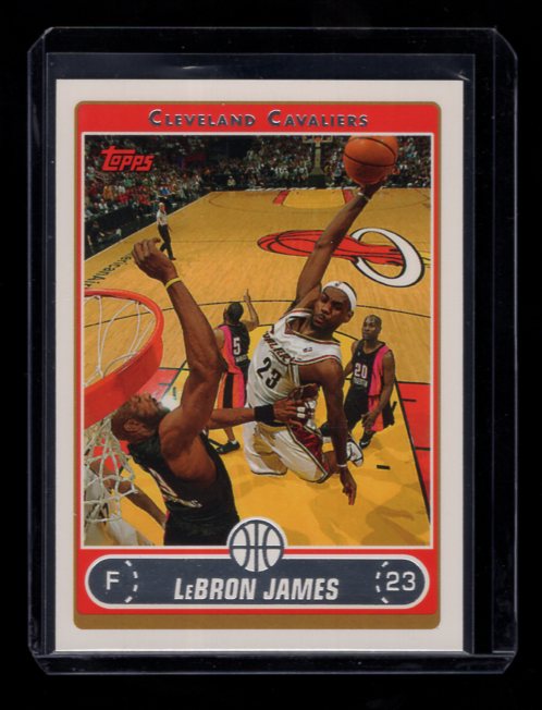 2006-07 Topps #123 LeBron James (Cleveland Cavaliers)