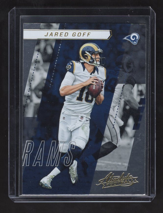 2017 Absolute #3 Jared Goff (Los Angeles Rams)