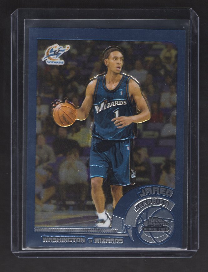 2002-03 Topps Chrome #134 Jared Jeffries Rookie (Washington Wizards)