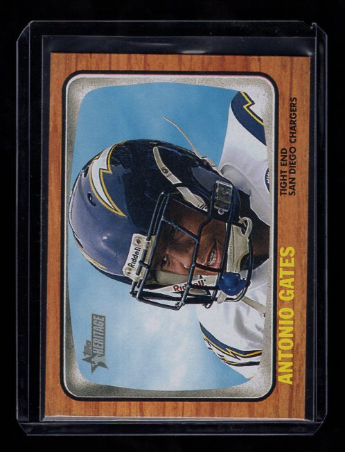 2005 Topps Heritage #45 Antonio Gates (San Diego Chargers)