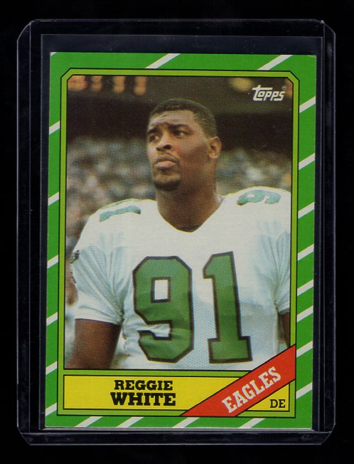1986 Topps #275 Reggie White Rookie / RC (Philadelphia Eagles)