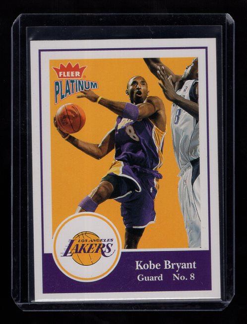 2003-04 Fleer Platinum #56 Kobe Bryant (Los Angeles Lakers)