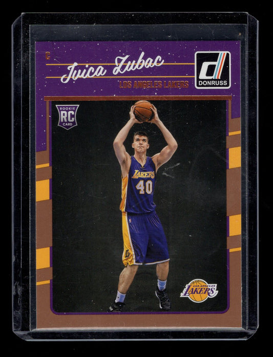 2016-17 Donruss #176 Ivica Zubac Rookie RC (Los Angeles Lakers)