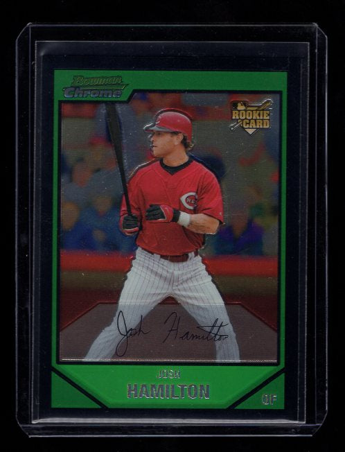 2007 Bowman Chrome #198 Josh Hamilton Rookie (Cincinnati Reds)