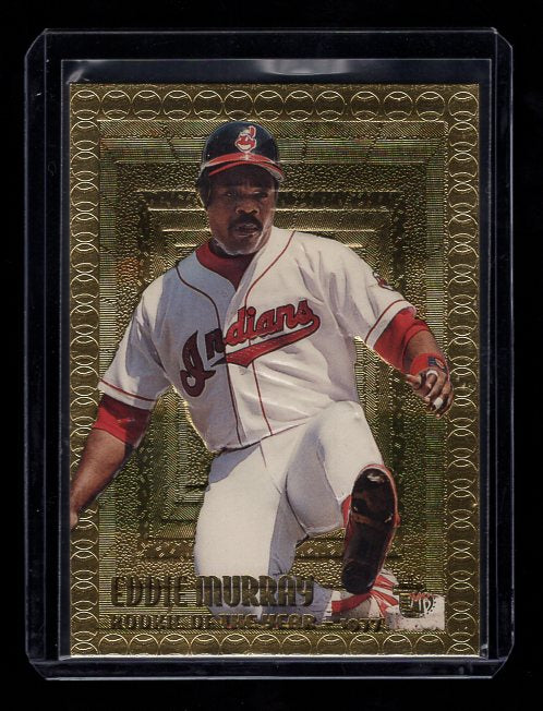 1995 Topps Embossed Golden Idols #114 Eddie Murray (Cleveland Indians)