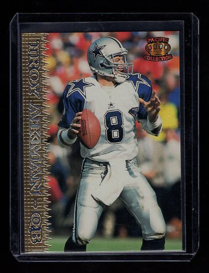 1995 Pacific #37 Troy Aikman (Dallas Cowboys)