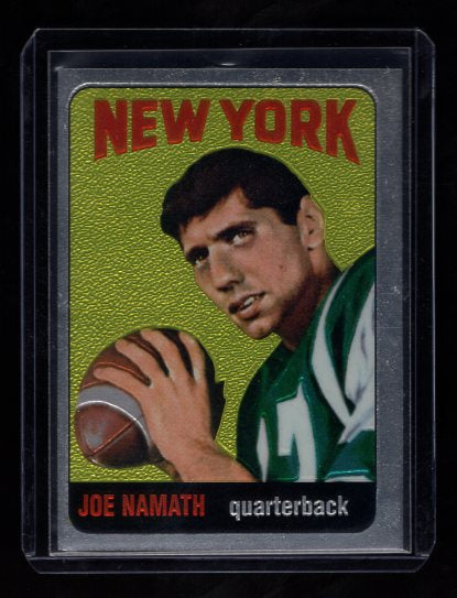 1996 Stadium Club Namath Finest #1 Joe Namath 1965 (New York Jets)