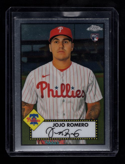 2021 Topps Chrome Platinum Anniversary #78 JoJo Romero Rookie (Philadelphia Phillies)