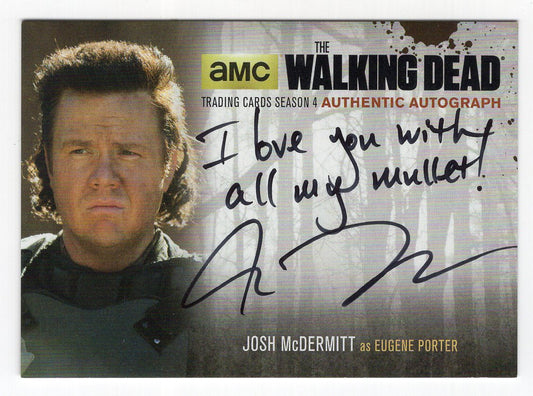 The Walking Dead Josh McDermitt "Eugene Porter" Autograph #JMD2