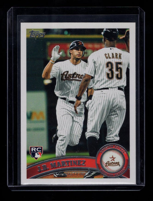 2011 Topps Update #US186 J.D. Martinez Rookie (Houston Astros)