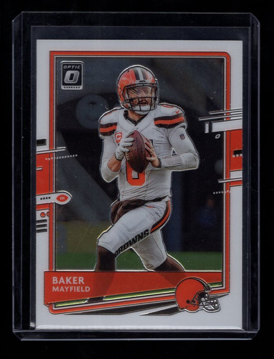 2020 Donruss Optic #26 Baker Mayfield (Cleveland Browns)