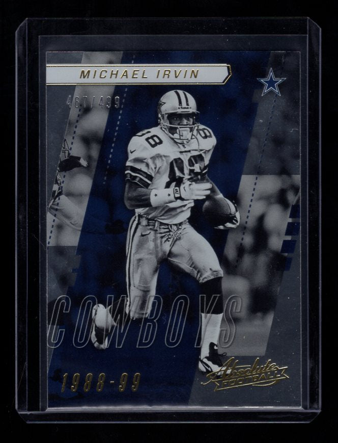 2017 Absolute #137 Michael Irvin #'d /499 (Dallas Cowboys)