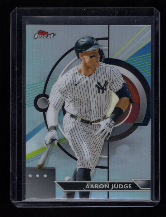 2018 Finest Refractors #1 Aaron Judge (New York Yankees)