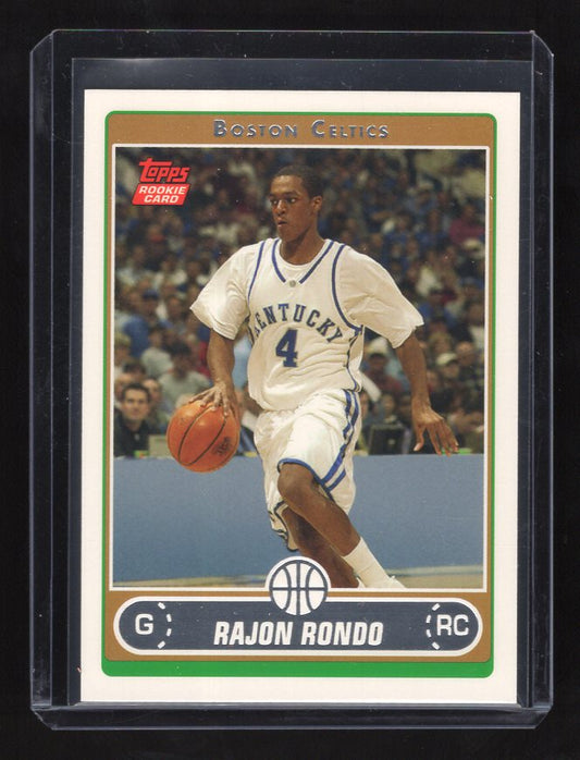 2006-07 Topps #251 Rajon Rondo Rookie (Boston Celtics)