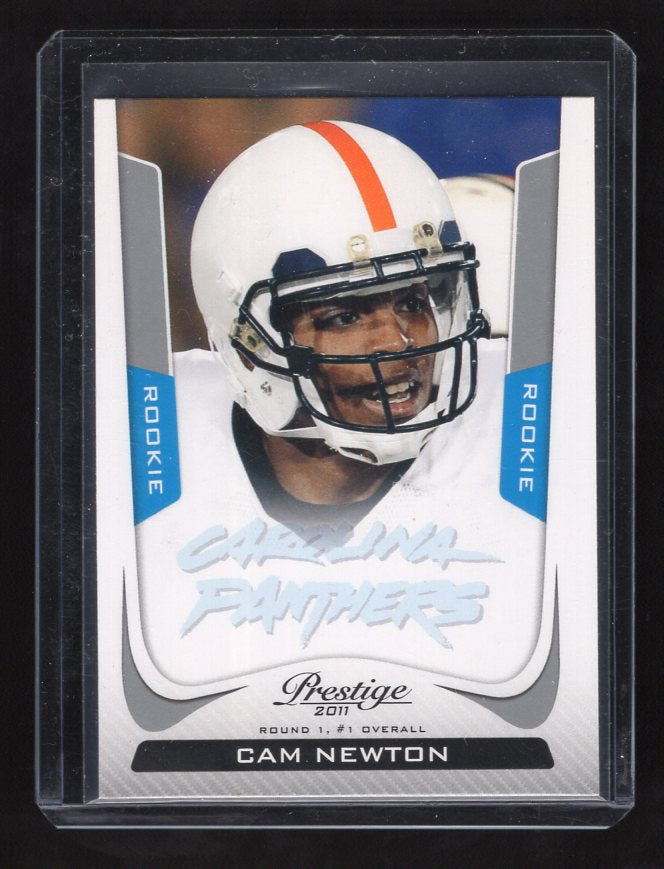 2011 Prestige #214A Cam Newton Rookie (Carolina Panthers)