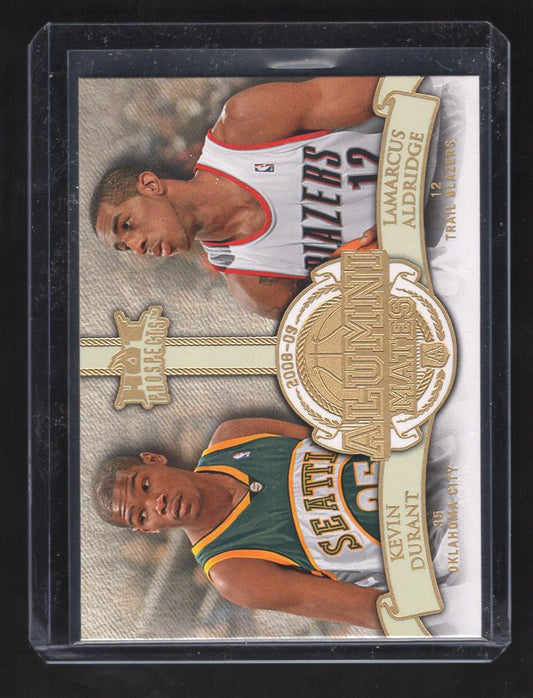 2008-09 Hot Prospects Alumni Mates #AM15 Kevin Durant (Sonics) / LaMarcus Aldridge (Trail Blazers)