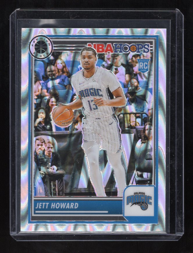 2023-24 Hoops Premium Stock Multi Wave Prizm #129 Jett Howard Rookie (Orlando Magic)