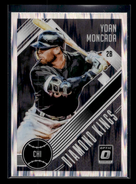 2018 Donruss Optic Shock #2 Yoan Moncada DK (Chicago White Sox)