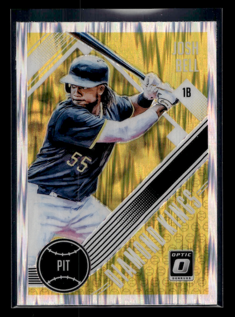 2018 Donruss Optic Shock #28 Josh Bell DK (Pittsburgh Pirates)
