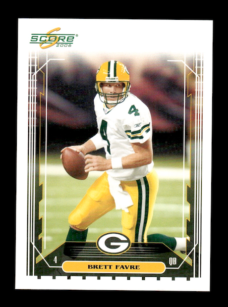 2006 Score #95 Brett Favre (Green Bay Packers)