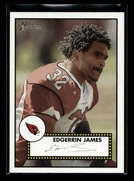 2006 Topps Heritage #242 Edgerrin James (Arizona Cardinals)
