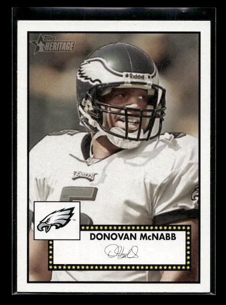 2006 Topps Heritage #316 Donovan McNabb SP (Philadelphia Eagles)