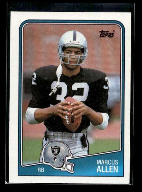 1988 Topps #328 Marcus Allen (Los Angeles Raiders)