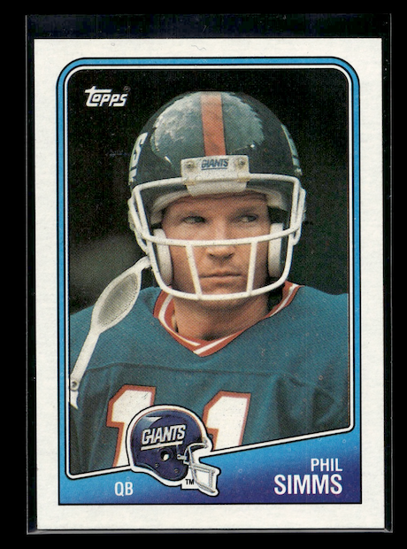 1988 Topps #272 Phil Simms (New York Giants)