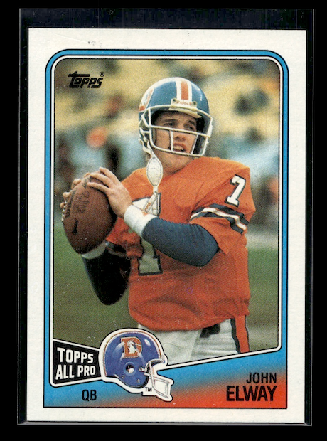 1988 Topps #23 John Elway (Denver Broncos)