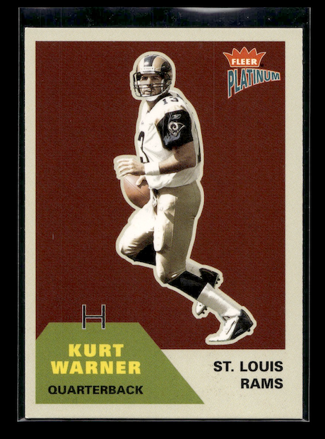 2002 Fleer Platinum #3 Kurt Warner (St. Louis Rams)