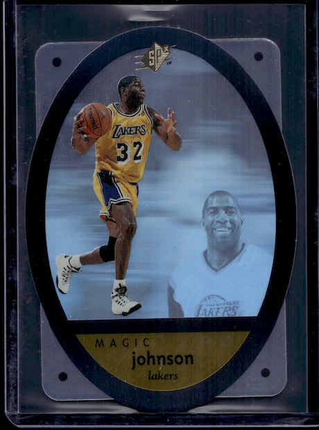1996 SPx #24 Magic Johnson (Los Angeles Lakers)