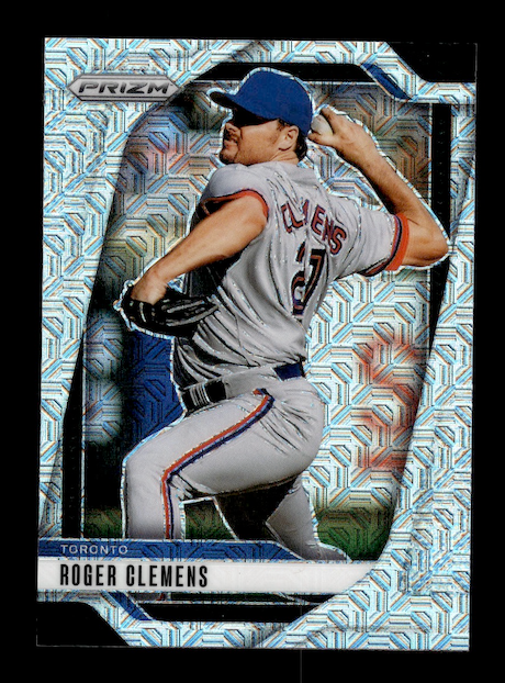 2025 Panini Prizm Prizms Mojo #145 Roger Clemens #'d 23/25 (Toronto Blue Jays)