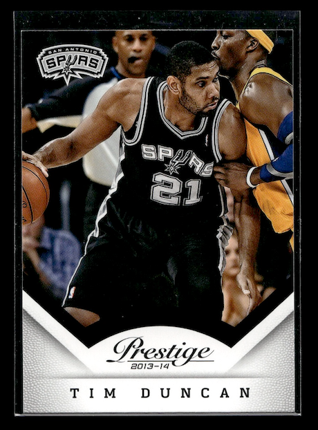 2013-14 Prestige #120 Tim Duncan (San Antonio Spurs)