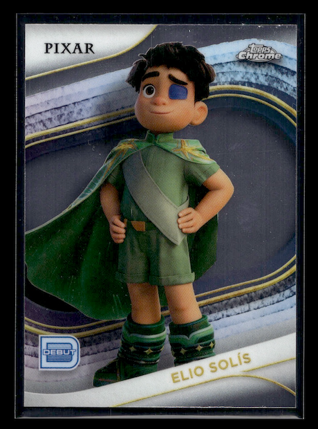 2025 Topps Chrome Disney #133 Elio Solís (Debut Card)
