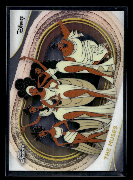 2025 Topps Chrome Disney #48 The Muses (Disney Film: Hercules)