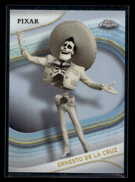 2025 Topps Chrome Disney Refractors #73 Ernesto De La Cruz (Disney Film: Coco)
